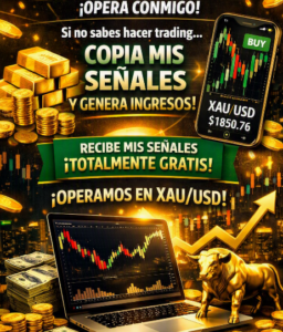 ¿Quieres ganar dinero con el trading? ¡Opera conmigo!