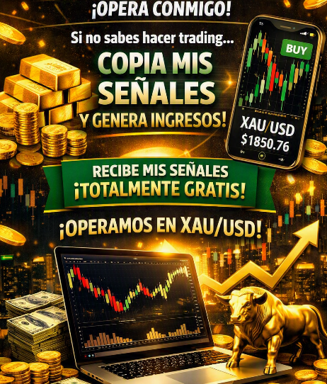 ¿Quieres ganar dinero con el trading? ¡Opera conmigo!